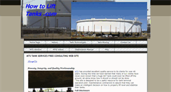 Desktop Screenshot of howtolifttanks.com